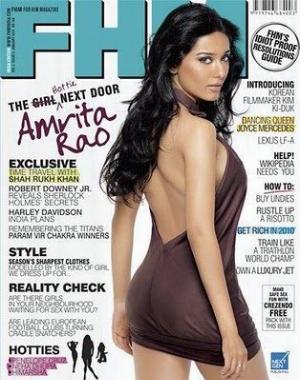 Amrita Rao butt FHM.jpg FHM Hot Bollywood Magazine Covers